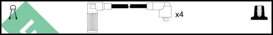 Ignition Cable Kit (LUC4066)