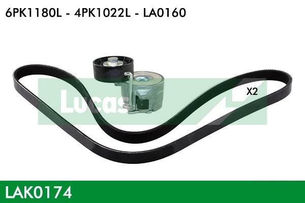 V-Ribbed Belt Set (LAK0174)