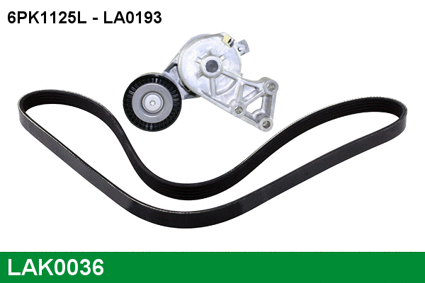 V-Ribbed Belt Set (LAK0036)