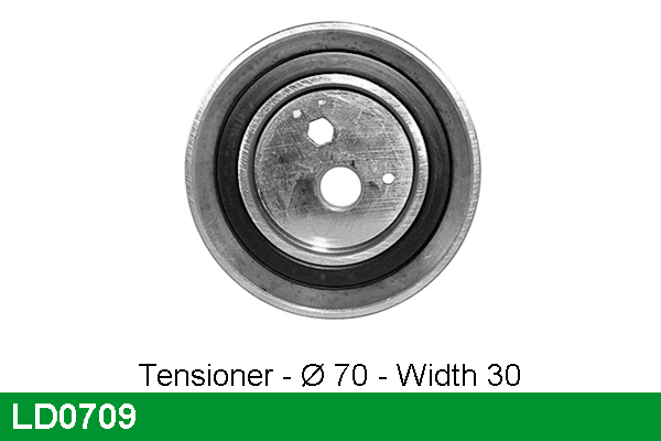 Tensioner Pulley, timing belt (LD0709)