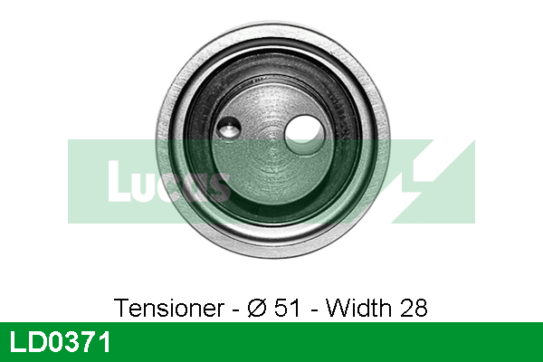 Tensioner Pulley, timing belt (LD0371)
