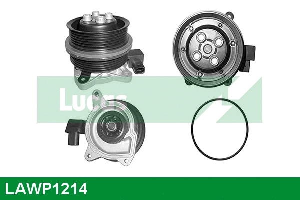 Water Pump, engine cooling (LAWP1214)