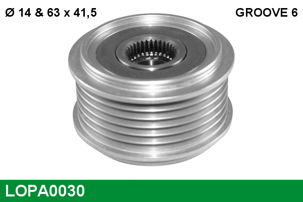 Alternator Freewheel Clutch (LOPA0030)