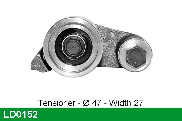 Tensioner Pulley, timing belt (LD0152)