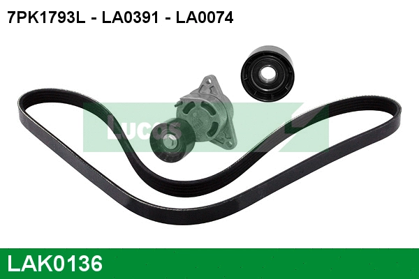 V-Ribbed Belt Set (LAK0136)