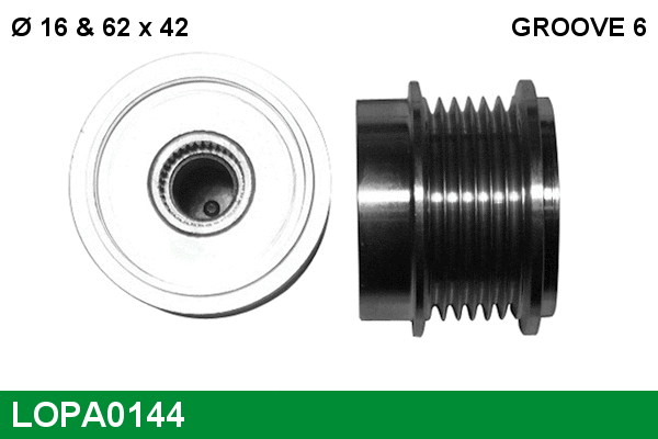 Alternator Freewheel Clutch (LOPA0144)