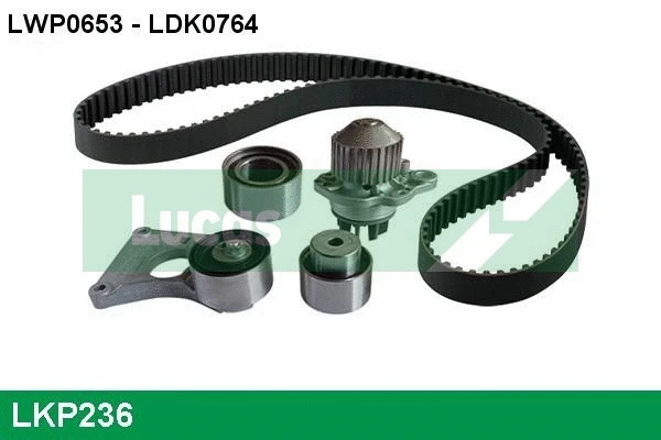Water Pump & Timing Belt Kit (LKP236)