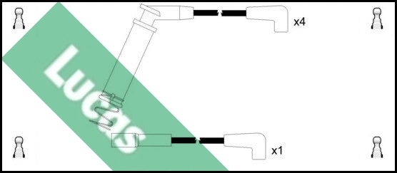 Ignition Cable Kit (LUC4586)