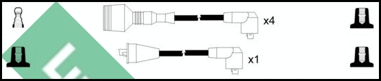 Ignition Cable Kit (LUC7449)