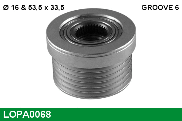 Alternator Freewheel Clutch (LOPA0068)