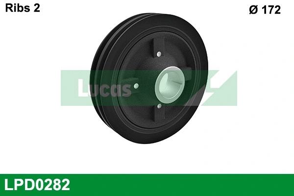 Belt Pulley, crankshaft (LPD0282)