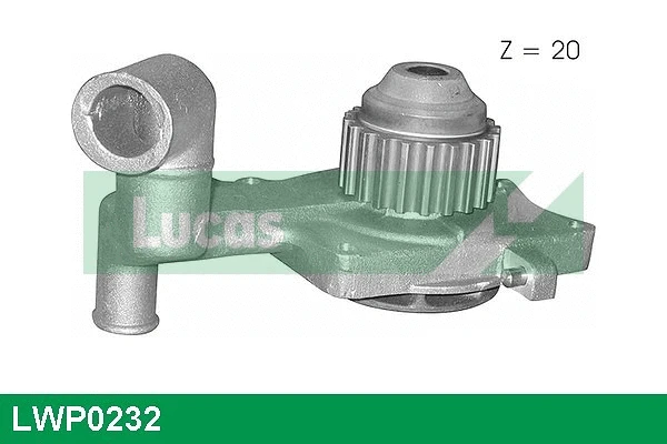 Water Pump, engine cooling (LWP0232)
