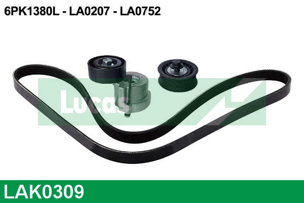 V-Ribbed Belt Set (LAK0309)