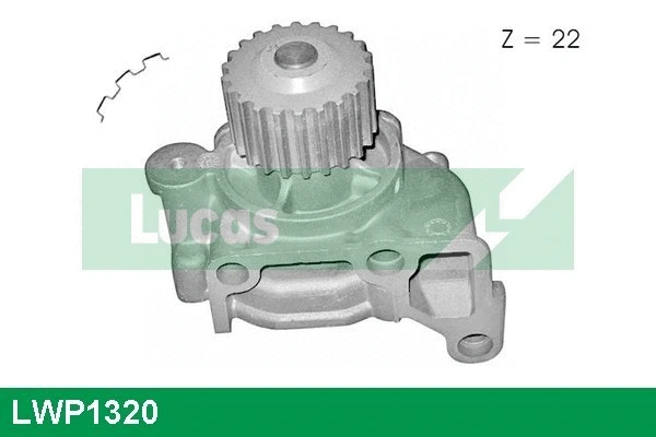 Water Pump, engine cooling (LWP1320)