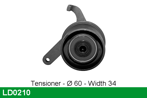 Tensioner Pulley, timing belt (LD0210)