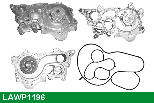 Water Pump, engine cooling (LAWP1196)