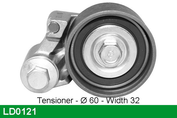 Tensioner Pulley, timing belt (LD0121)