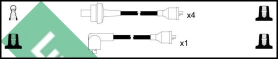 Ignition Cable Kit (LUC7162)