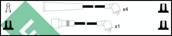Ignition Cable Kit (LUC4503)