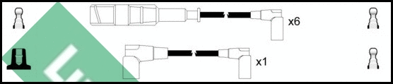 Ignition Cable Kit (LUC5044)