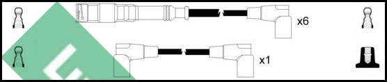 Ignition Cable Kit (LUC4173)