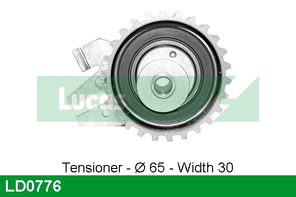 Tensioner Pulley, timing belt (LD0776)