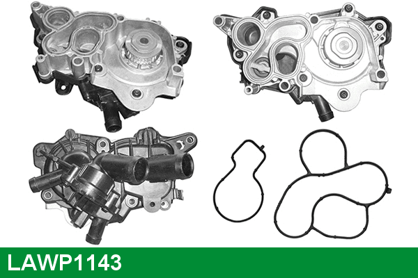 Water Pump, engine cooling (LAWP1143)