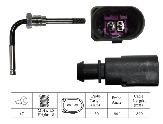 Sensor, exhaust gas temperature (LGS7144)