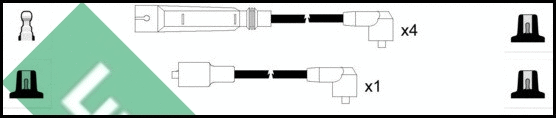Ignition Cable Kit (LUC7039)