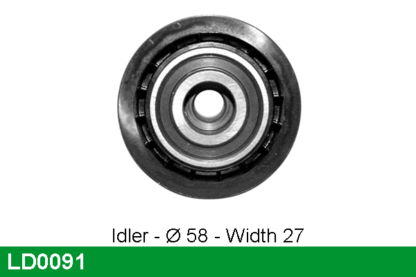 Tensioner Pulley, timing belt (LD0091)