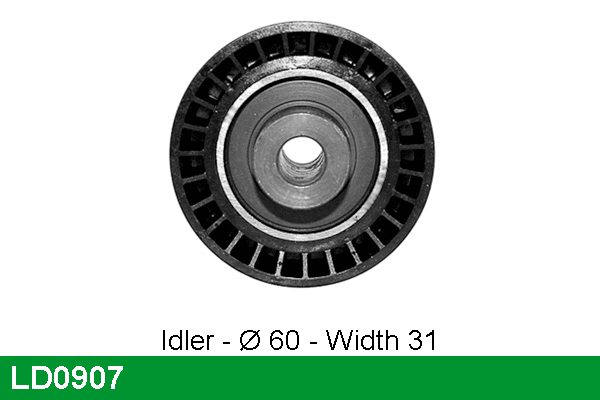 Tensioner Pulley, timing belt (LD0907)