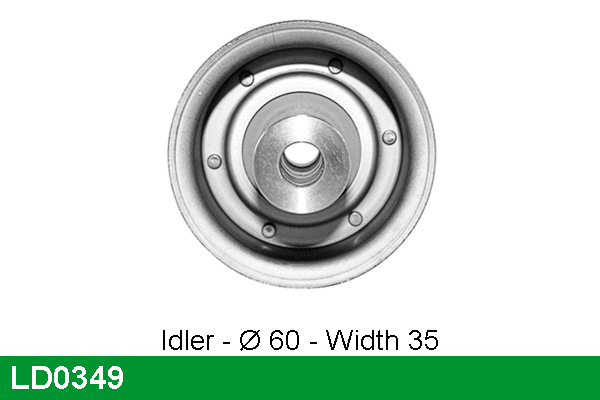 Tensioner Pulley, timing belt (LD0349)