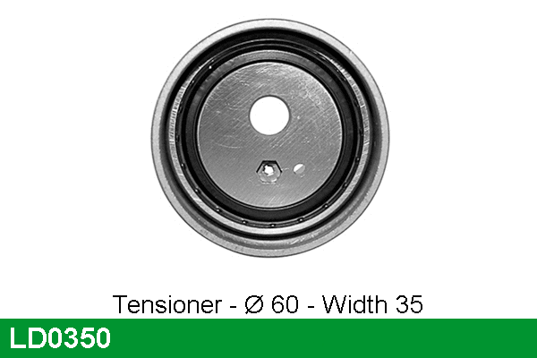 Tensioner Pulley, timing belt (LD0350)
