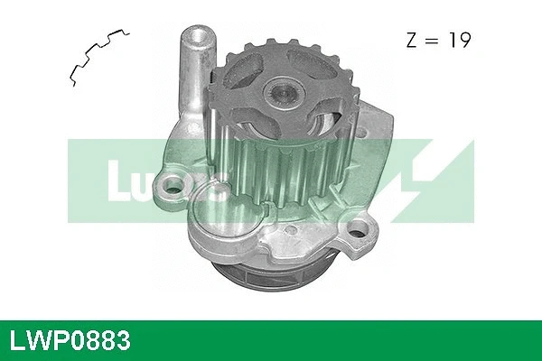 Water Pump, engine cooling (LWP0883)