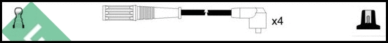 Ignition Cable Kit (LUC4202)