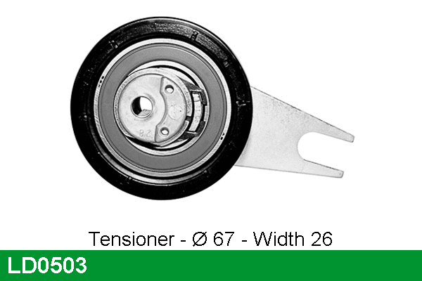 Tensioner Pulley, timing belt (LD0503)