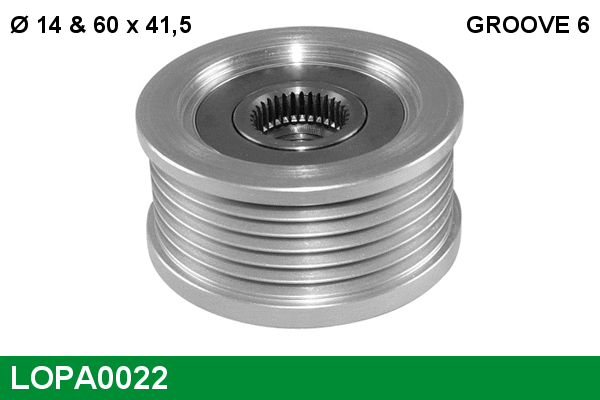 Alternator Freewheel Clutch (LOPA0022)