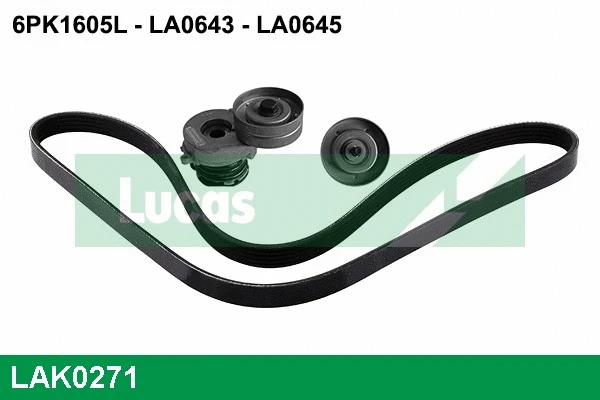 V-Ribbed Belt Set (LAK0271)