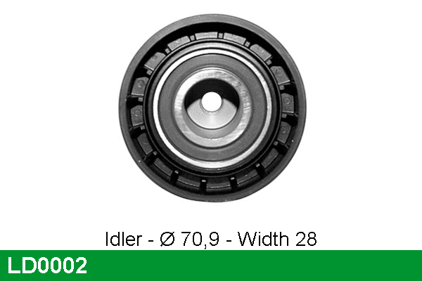 Tensioner Pulley, timing belt (LD0002)