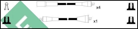 Ignition Cable Kit (LUC4285)