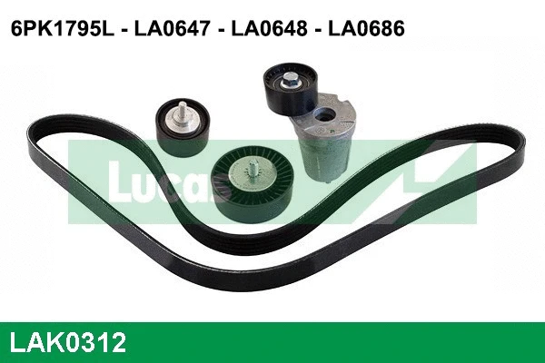 V-Ribbed Belt Set (LAK0312)