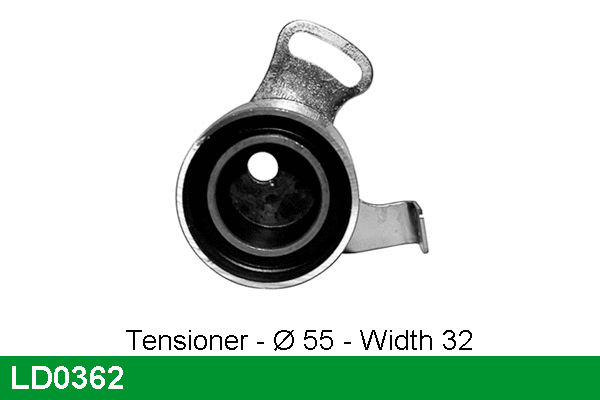Tensioner Pulley, timing belt (LD0362)