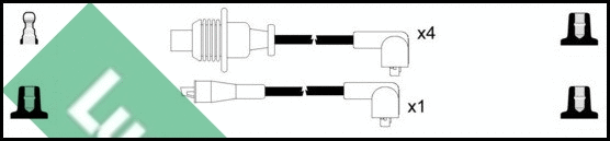 Ignition Cable Kit (LUC4128)