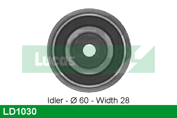 Deflection/Guide Pulley, timing belt (LD1030)