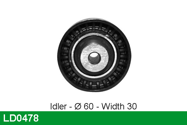 Tensioner Pulley, timing belt (LD0478)