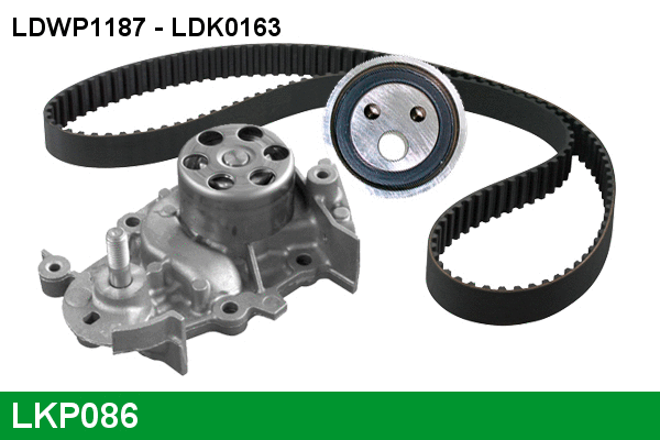 Water Pump & Timing Belt Kit (LKP086)