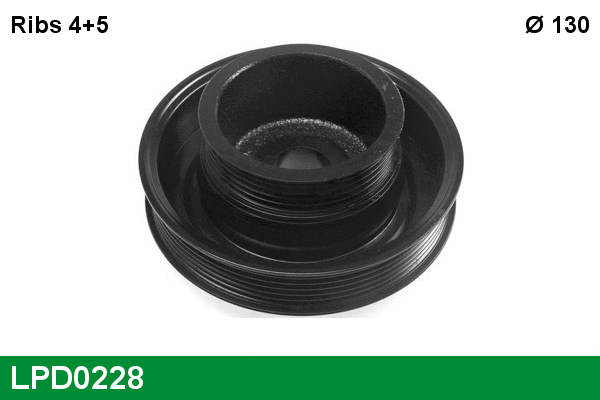 Belt Pulley, crankshaft (LPD0228)