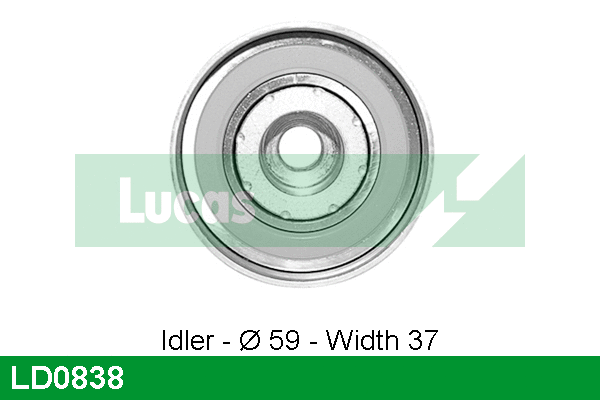 Tensioner Pulley, timing belt (LD0838)