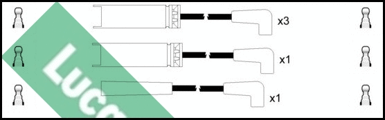 Ignition Cable Kit (LUC7114)