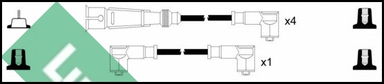 Ignition Cable Kit (LUC5048)